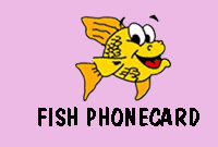 Fish Phone Card