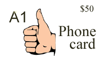A1 Phone Card $50